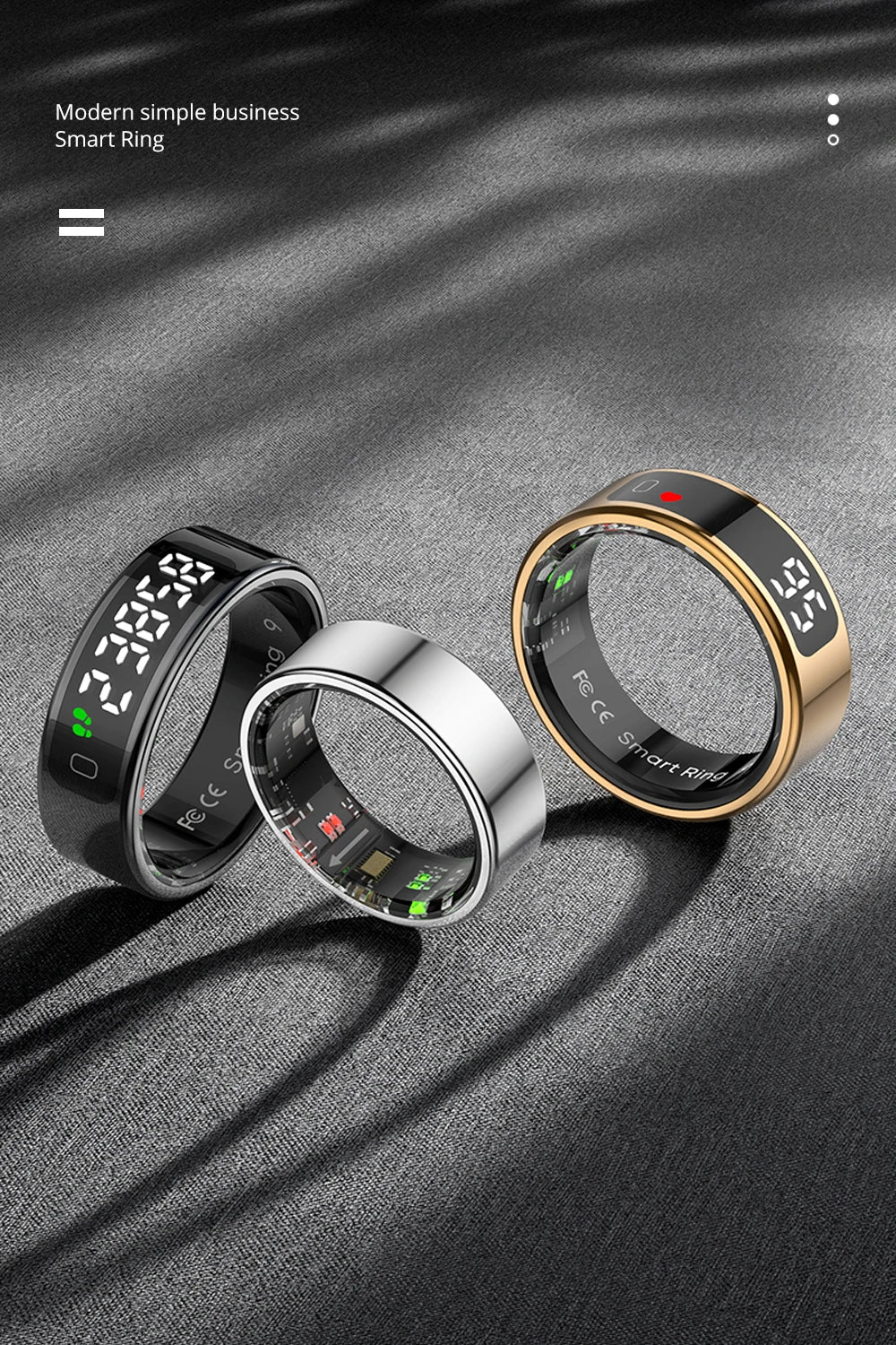 Pulsevity™ Smart Wellness ring.